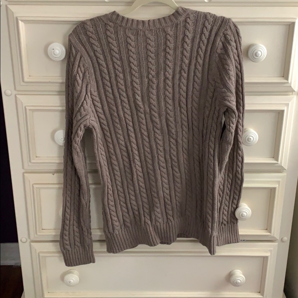 Cable knit sweater - Picture 2 of 4